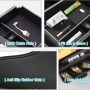 CDEFG Center Console Organizer Tray for 2022 Santa Cruz Pickup Truck Armrest Storage Box Secondary Insert Tray Container ABS Material 2022+ Santa Cruz Interior Accessories (Black Mat) - Image 3