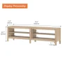 TV Stand for 75 Inch TV Stands, Media Console Entertainment Center Television Table with Open Shelves for Living Room, Oak 70 inch - Image 4