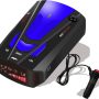 Radar-Detector-for-Cars,2021 New Version Laser Radar Detector Voice Prompt Speed,Vehicle Speed Alarm System,LED Display,City/Highway Mode,Auto 360 Degree Detection for Cars (Dark Blue) - Image 3