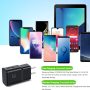 Adaptive Fast Charging USB Wall Charger, Qihop 4-Pack Fast Charging Block Travel USB Charger Adapter Compatible Samsung Galaxy S21 S20 S10 S9 S8 S7 Edge Plus, Note 8 9 10+, A13 A32 A52 A53 iPhone - Image 6