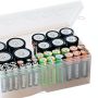 Dial Industries Battery Storage Organizer Case, 12 AAA, 12 AA, 6 C, 4 D - Image 5