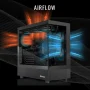 Thermaltake - LCGS View 9897X-270 Gaming Desktop AMD Ryzen 7 9800X3D 2024, 32GB Memory AMD Radeon RX 9070 XT 2TB NVMe M.2 - Black - Image 4