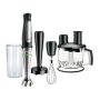 Braun - MultiQuick Smart-Speed Hand Blender with 500 Watts of Power, Whisk, Masher, and 6-Cup Food Processor - Stainless Steel - Image 1
