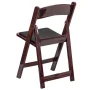 Black Resin Folding Chair (Set of 4) - Image 3