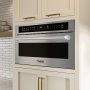 Thor Kitchen - 1.6 Cu. Ft. Built-In Microwave Oven with Air Fry With Sensor Cooking - Stainless Steel - Image 4