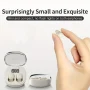 Invisible Earbuds Sleep Smallest Mini Wireless Ear Buds Discreet for Work Headphones True Wireless Earpiece with Charging - Image 3