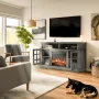 Electric Fireplace TV Stand for 75″ TVs Fireplace Entertainment Center TV Console Table with 23″ Fireplace, Holds up to 200 lbs - Image 6