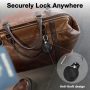 4 Pack Waterproof Keychain Holder Compatible with AirTag, Lock Design Holder Compatible with Apple Air Tags, Anti-Theft Anti-Lost Case for AirTag - Image 5