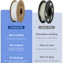 KINGROON PLA Filament 1.75mm 3D Printer Filament 5/10Rolls 3D Printing Plastic Material 100% No Bubble for FDM 3D Printer MIX - Image 3