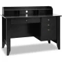 Costway Computer Desk PC Laptop Writing Table Workstation Student Study Furniture Black - Image 6