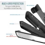 For Samsung Galaxy A14 5G Heavy Duty Rugged Dropproof Full Body Protection Phone Case with Belt Clip Holster & Built in Screen Protector - Black - Image 4