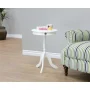 White Storage Side Table - Image 1