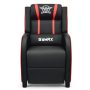 Red Massage Gaming Recliner PU Leather Chair with Footrest - Image 3