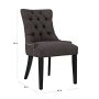 Regent Teal Fabric Dining Chair - Image 3