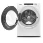 Whirlpool - 4.3 Cu. Ft. High Efficiency Stackable Front Load Washer with 35 Cycle Options - White - Image 2