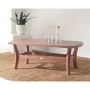 Oria Rectangular Eucalyptus Outdoor Coffee Table , 50.4'' in. W 28.5'' in. D - Image 3