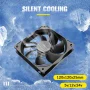 120mm 12cm 12025 Fan 5V 12V 24V 120mm*120mm*25mm Fan DC Brushless Cooling Fan 120x120x25mm USB 2PIN PC Computer Case Cooler - Image 3