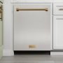 Gordon Ramsay Series by THOR Kitchen 24 Inch Dishwasher with Black Hardware - Stainless Steel - Image 3