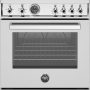 Bertazzoni - 30" Professional Series range - Gas oven - 4 brass burners - Stainless Steel - Image 1