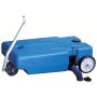 25 Gal. Pneumatic 4-Wheeler Polyethylene Tote-Along RV Waste Tank With 3 in. Waste Valve - Image 1
