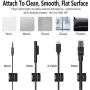 10/50PCS Cable Management Clip Guiding Line Wire Arrangement Protector Fixations Cord Holder Clearance WINDER Clips Attache Home - Image 4