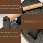 Burger Press Smash for Blackstone Griddle Heavy Duty Cast Iron 7.08”Round - Image 3