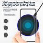 Wireless Fast Charger Charging Pad Dock for Samsung iPhone Android Cell Phone - Image 4