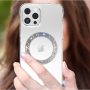[Upgrade] iPhone 12/12 Pro (6.1 inch) Compatible with MagSafe Clear Glitter Case, Upgraded Built in Magnetic Loop, Anti Lifting, Highly Adhesive TIRVKEN (Twinkle Stardust) - Image 3