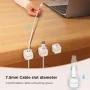 Joyroom 3/6 Pcs Magnetic Cable Clip Cable Holder Adhesive Wire Keeper Cord Cable Organizer for Home Office Under Desk Management - Image 3