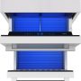 Zephyr - Presrv 5.1 Cu. Ft. Built-In Dual Zone Outdoor Refrigerator Drawers - Stainless Steel - Image 3