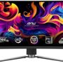 MSI - MPG 491CQP QD-OLED 49" 5120x1440 (DQHD) Curved OLED Quantum Dot Monitor 144Hz 0.03ms(GTG) HDR400 Type-C DisplayPort HDMI - Black - Image 1
