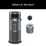 Shark - 3-in-1 Air Purifier, Heater & Fan with NanoSeal HEPA, Cleansense IQ, Odor Lock, for 500 Sq. Ft - Gray - Image 2