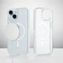 Insignia™ - Hard-Shell Case with MagSafe for iPhone 17e/16e/15/14/13 - Clear - Image 4