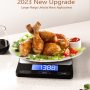 Food Scale -33lb Digital Kitchen Scale for Food Ounces Grams Rechargeable 304 - Image 5