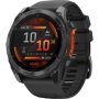 Garmin - fēnix 8 AMOLED GPS Smartwatch 51mm Fiber-reinforced polymer - Slate Gray - (2024) - Image 1