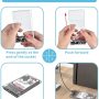 2.5" SATA USB 3.0 Clear Hard Drive Disk HDD SSD Enclosure External Laptop Case - Image 4