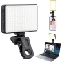 LED Selfie Light Phone Fill Light 120 LED 3000mAh Rechargeable Portable Video Light for Tiktok Vlog Video Conference Selfie - Image 1