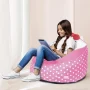 Hello Kitty Pink Kids' Compressed Foam Bean Bag Chair, 27" x 24" - Image 6