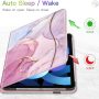 Fintie Case for iPad Air 11-inch M4/M3/M2 (2026/2025/2024), iPad Air 5th/4th Generation (2022/2020) 10.9 Inch, Multi-Angle Viewing Protective Cover with Pencil Holder & Pocket, Dreamy Marble - Cloudy Marble - Image 3
