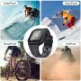 Apple Watch Waterproof Case for 44mm Apple Watch Series 6/5/4/SE, Waterproof Shockproof Impact Resistant Rugged Protective Case with Built-in Screen Protector Premium Soft Strap Bands Black - Image 2
