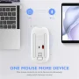 LED Wireless Mouse USB Rechargeable Bluetooth-compatible RGB Mouse Silent Ergonomic Mouse With Backlight For Laptop PC ipad - Image 4