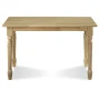 International Concepts 30" X 48" Solid Wood Top Dining Table with a Natural Finish - Image 3