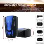 Radar-Detector-for-Cars,2021 New Version Laser Radar Detector Voice Prompt Speed,Vehicle Speed Alarm System,LED Display,City/Highway Mode,Auto 360 Degree Detection for Cars (Dark Blue) - Image 5