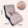 Inflatable Deck Chair with Air Pump, Lounger Sofa for Indoor Living Room Bedroom, Outdoor Travel Camping Picnic Beach Chaise Lounges - Image 5