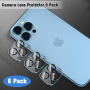 3 Pack Lente De Camara Protector Para Iphone 13 Pro Max 9H 3D Cristal Templado - Image 3