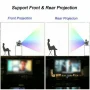 Portable Foldable Projector Screen 60 in 16:9 HD Outdoor Home Cinema Theater 3D Movie - Image 4