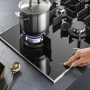 Miele - 37 in. Wide 5 Burner KM 3054-1 G USA EDST 120/60 - Black - Image 2