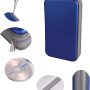 UENTIP CD Case,96 Capacity Hard Plastic DVD Case Holder for Car Home Travel | CD DVD Storage,Zipper Closure,Scratch-Resistant Sleeves,Stay Away Dust and Damp,Storage Music Video Gaming Discs Blu-ray - Image 3