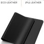 Satechi Eco-Leather Deskmate 23” x 12.2” - Desk Blotter & Protector - Safe for Lacquered & Varnished Wooden Surfaces (Black) - Image 4