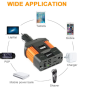 Car Inverter Power Converter Plug Adapter 12V To 110V Outlet Cigarette Lighter - Image 3